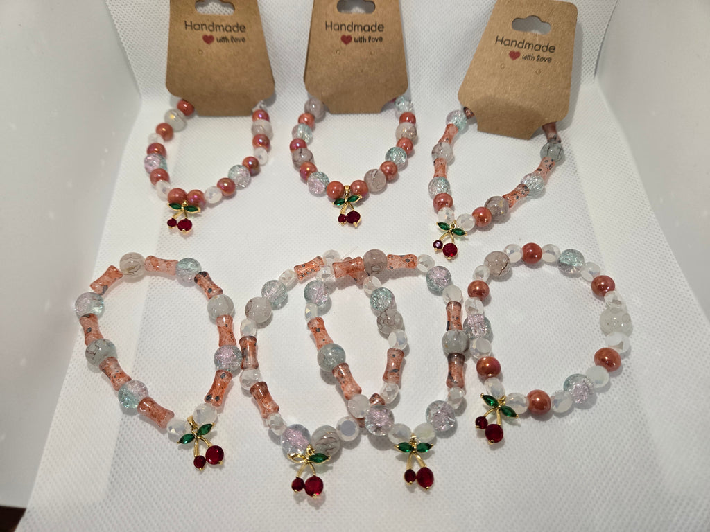 Cherry Charm Bracelets