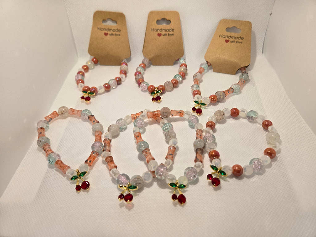 Cherry Charm Bracelets