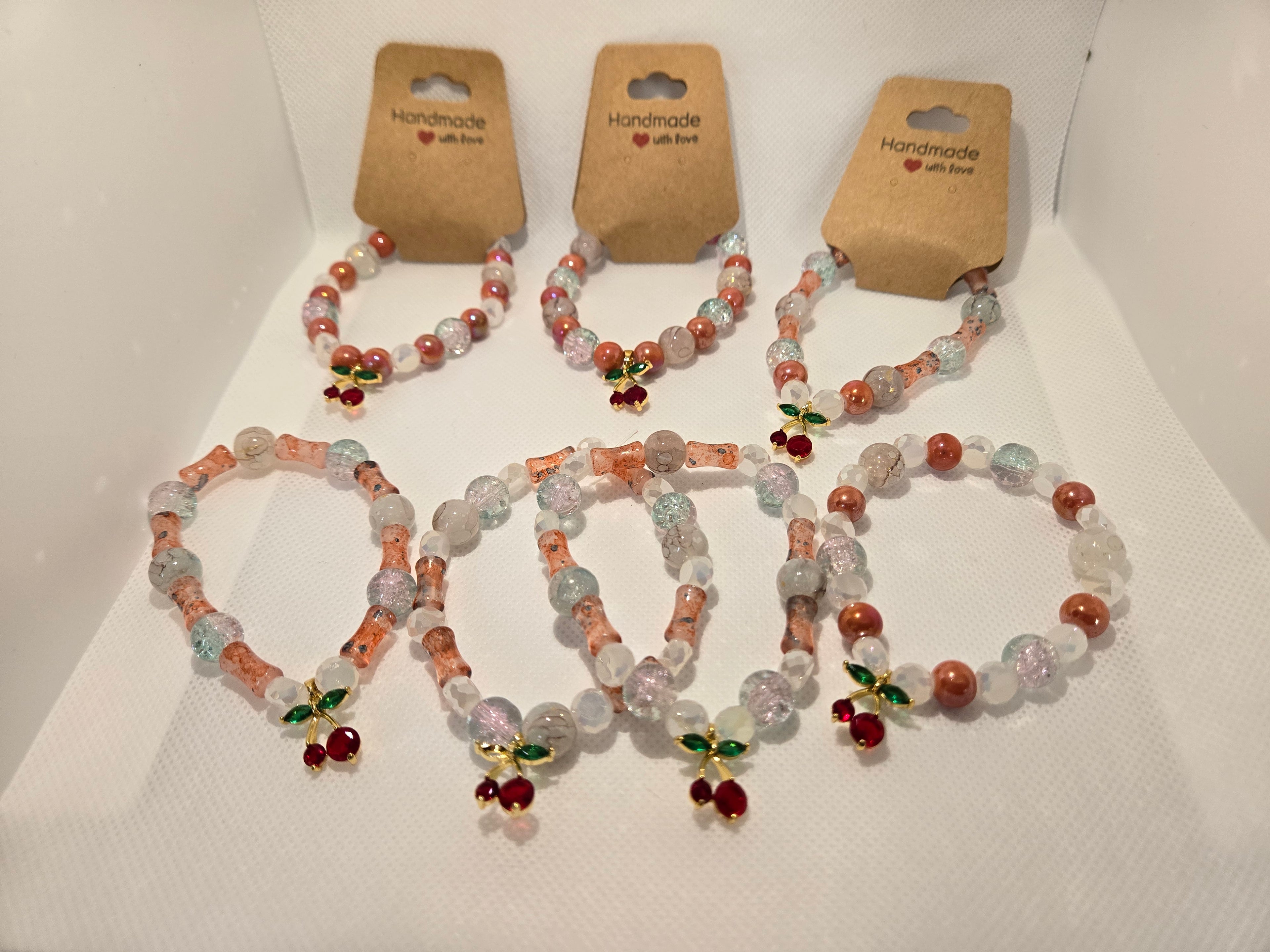 Cherry Charm Bracelets