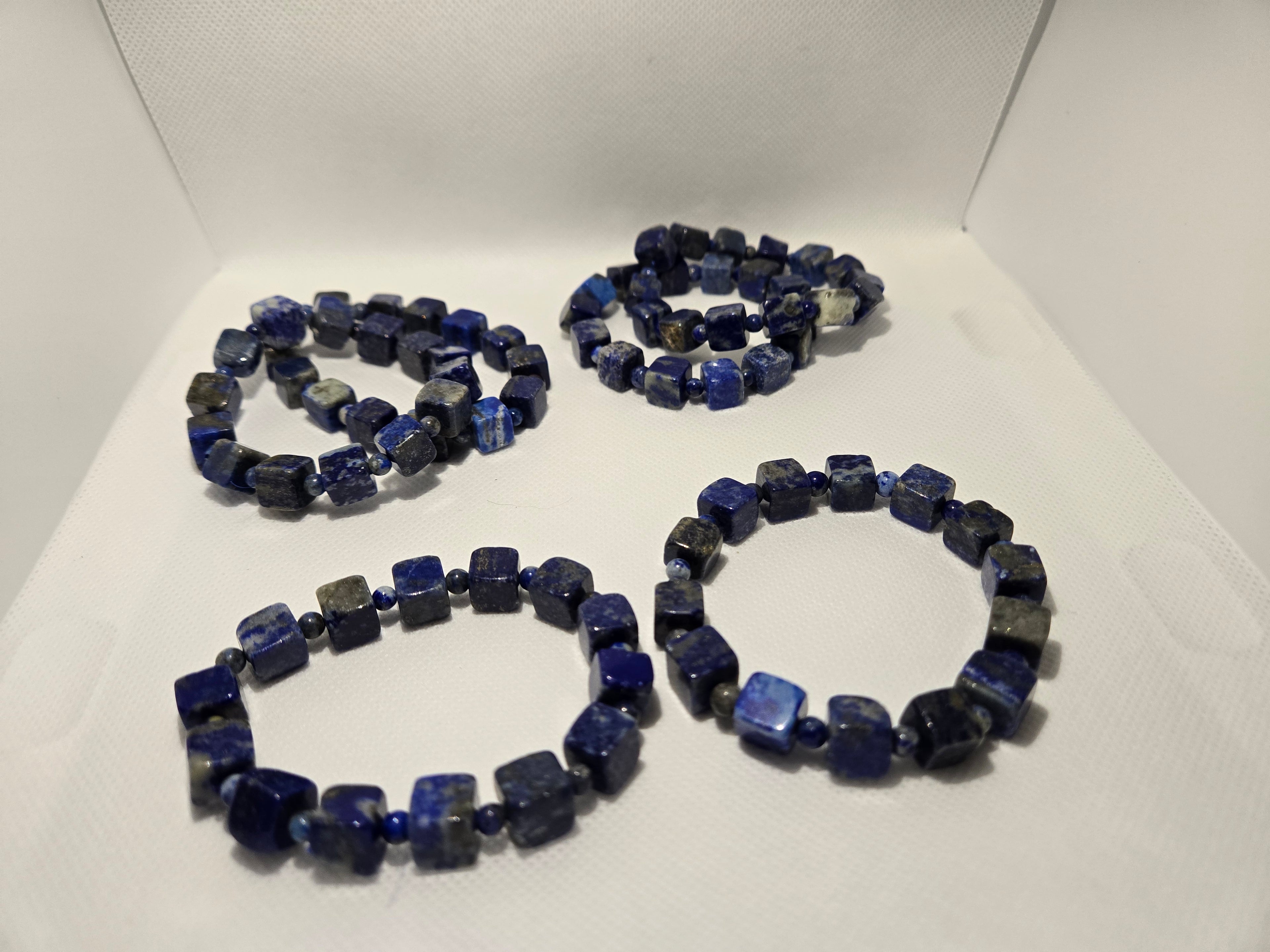 Square Lapis Bracelets